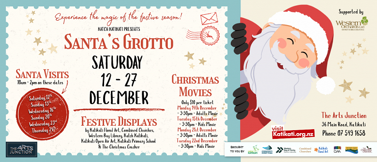 Santa's Grotto in Katikati