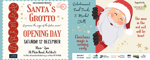 Santas Grotto - Opening Day