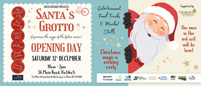 Santas Grotto - Opening Day
